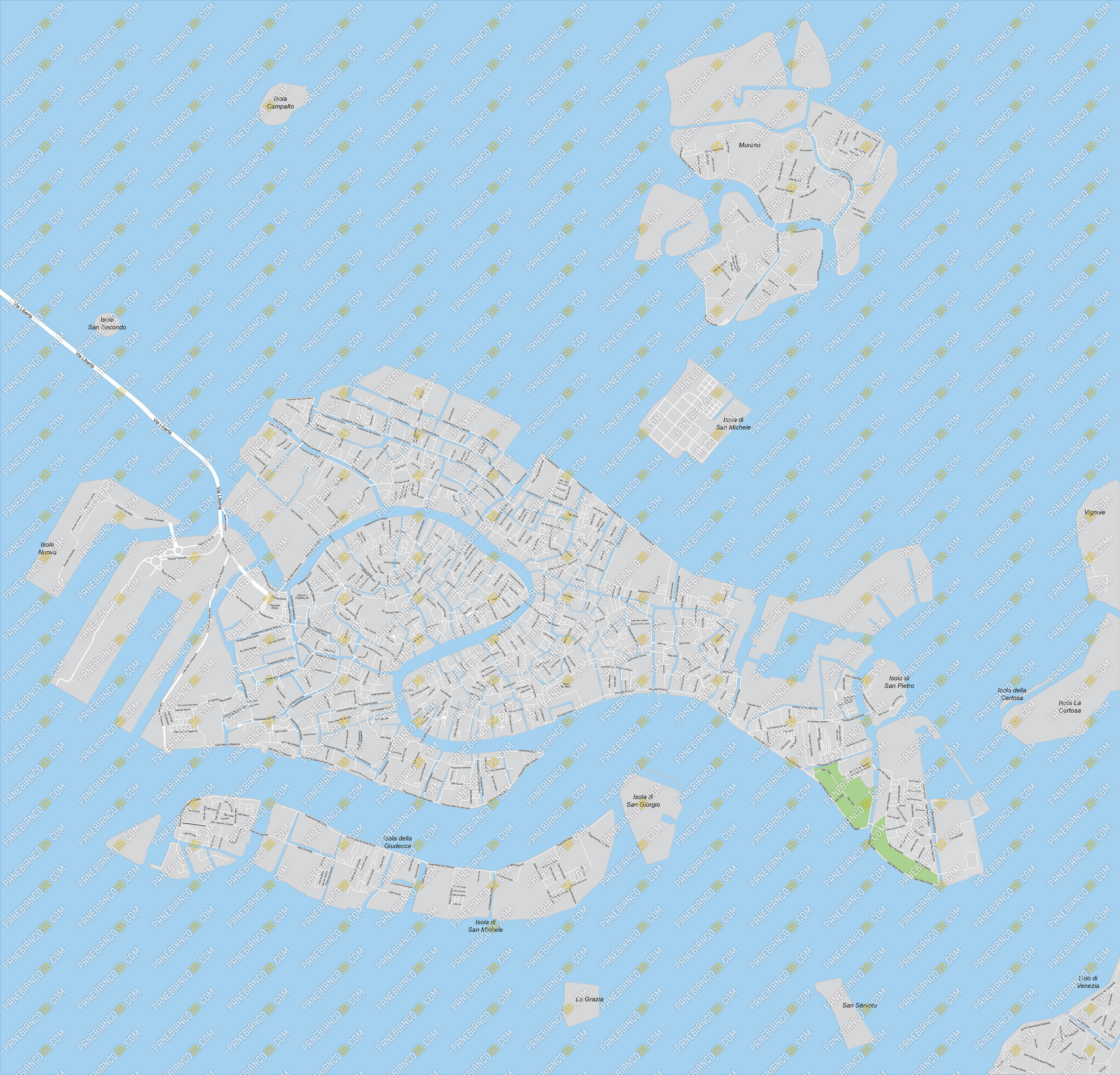 Vector map Charlotte North Carolina